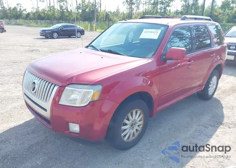 2010 Mercury Mariner Premier из США, поврежденный, VIN 4M2CN9H76AKJ22799